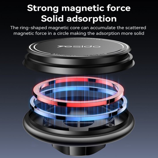 Suport auto magnetic grila ventilatie pentru telefon - Yesido C269