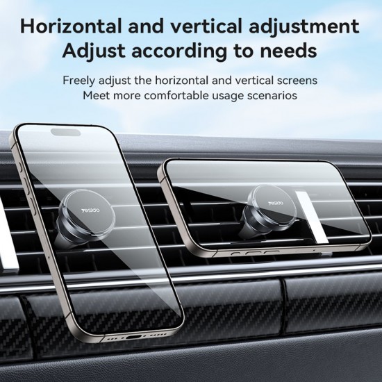 Suport auto magnetic grila ventilatie pentru telefon - Yesido C214