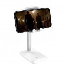 Suport de birou cu brat extensibil Hoco PH27 pentru telefon - Alb Suport de birou cu brat extensibil Hoco PH27 pentru telefon - Alb