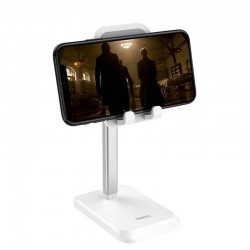 Suport de birou cu brat extensibil Hoco PH27 pentru telefon - Alb