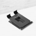 Suport Metalic Fold de birou pentru telefon - Negru