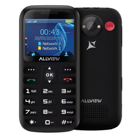 Allview D2 Senior Dual Sim - Negru
