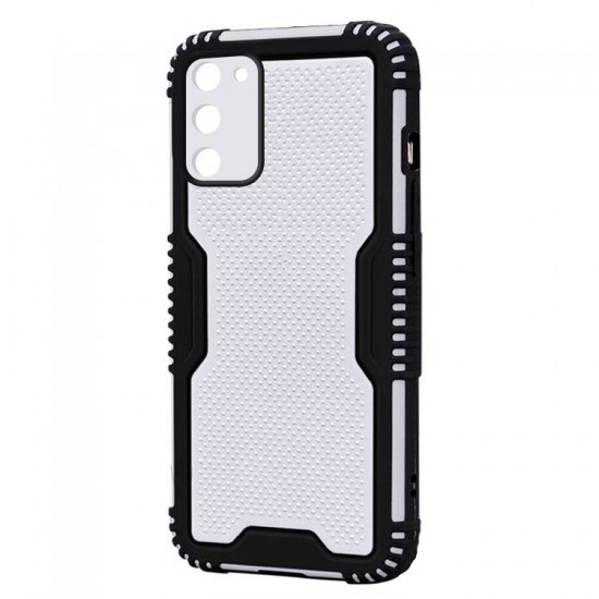 Husa spate pentru Samsung Galaxy A03s - Zip Case Gri
