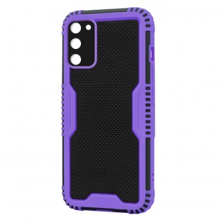 Husa spate pentru Samsung Galaxy A03s - Zip Case Mov