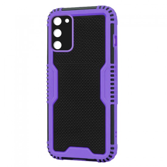 Husa spate pentru Samsung Galaxy A03s - Zip Case Mov
