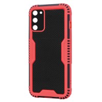 Husa spate pentru Samsung Galaxy A03s - Zip Case Rosu