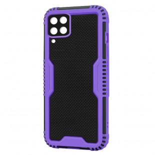 Husa spate pentru Samsung Galaxy A12 - Zip Case Mov
