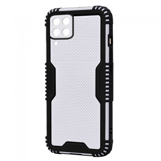 Husa spate pentru Samsung Galaxy A22 - Zip Case Gri