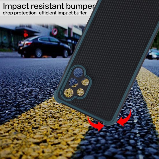 Husa spate pentru Samsung Galaxy A13 5G - Zip Case Verde