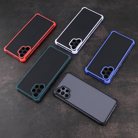 Husa spate pentru Samsung Galaxy A13 5G- Zip Case Rosu