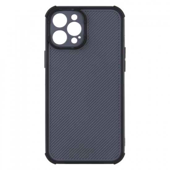 Husa spate pentru iPhone 13 Pro Max - Zip Case Gri