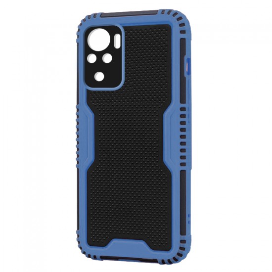Husa spate pentru Xiaomi Redmi Note 10 - Zip Case Albastru