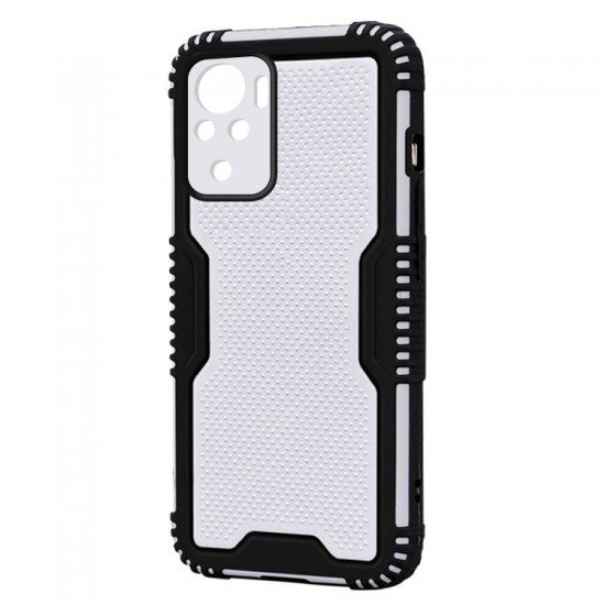 Husa spate pentru Xiaomi Redmi Note 10 - Zip Case Gri