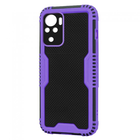 Husa spate pentru Xiaomi Redmi Note 10 - Zip Case Mov