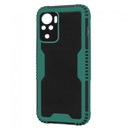 Husa spate pentru Xiaomi Redmi Note 10 - Zip Case Verde