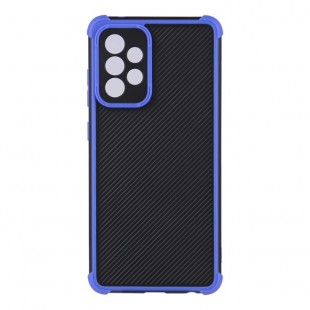 Husa spate pentru Samsung Galaxy A52 - Zip Case Albastru