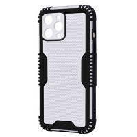 Husa spate pentru iPhone 12 Pro - Zip Case Gri