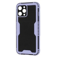 Husa spate pentru iPhone 13 Pro - Zip Case Bleu