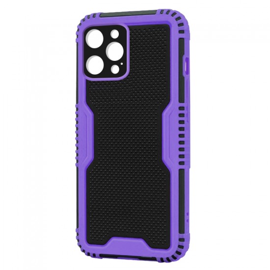 Husa spate pentru iPhone 13 Pro - Zip Case Mov
